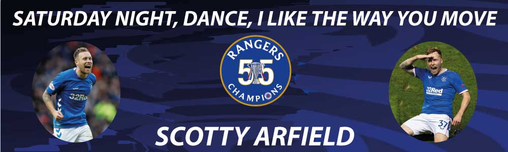 rangers football club banner 55