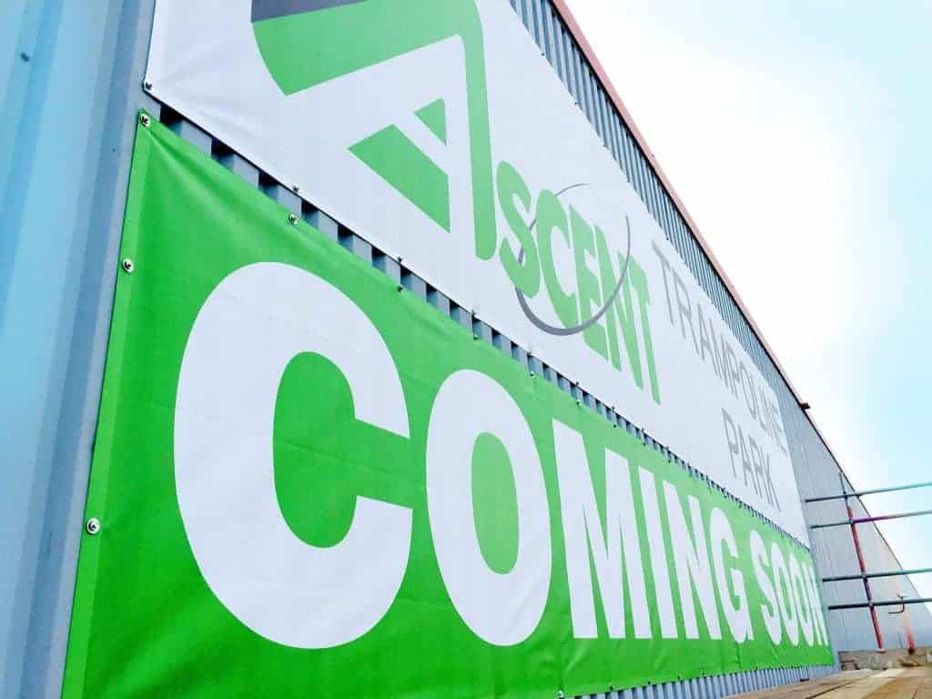 2 exterior banners £59