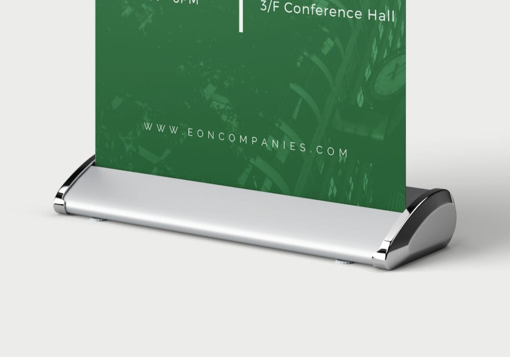 High quality pop up banner