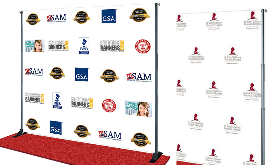 step and repeat banner